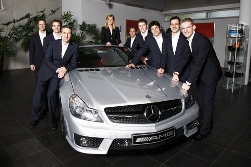 Rijders Mercedes in DTM 2008